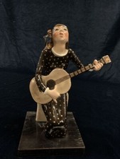 Lenci ceramica HELEN KÖNIG SCAVINI 1886-1974 'I due usignoli' per Lenci 1930 ...