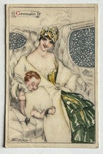 MC756 CARTOLINA ILLUSTRATORE