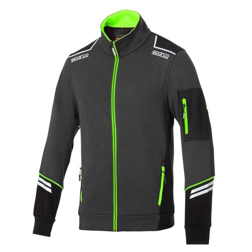 Felpa sparco full zip - sparco, tech