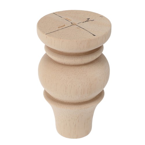 Base colonna legno decorativa