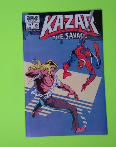 Zar selvaggio 25 1983 - ka-zar, #25