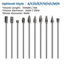 Fresa rotante in carburo