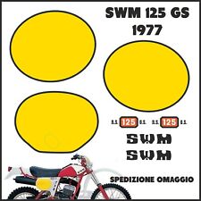 SWM gs 125 1977 - 1978 kit adesivi