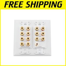 Piastre da parete per altoparlanti home theater con suono surround 7.1