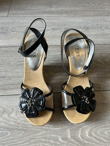 Y2k guess sandali con zeppa - con,