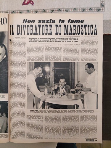 Clipping 1953 cesare rizzolo - clipping,