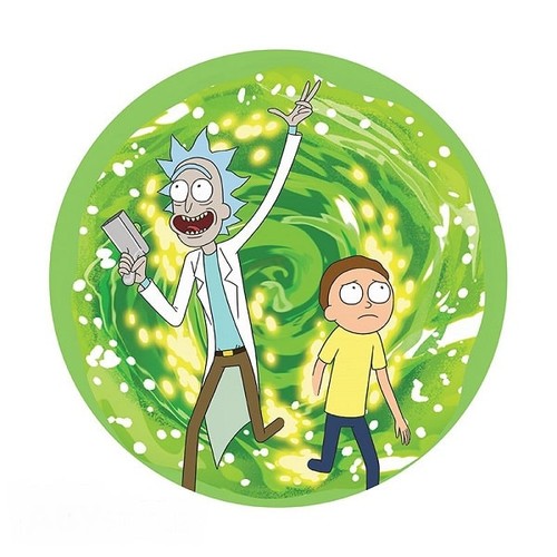 Mousepad rick morty - -,