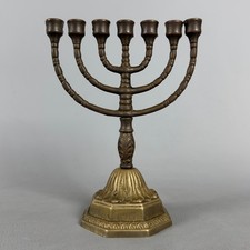 Bronze Menorah Chandelier 7