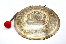 Gong intagliato da 20" nel Buddha fatto a mano dal maestro di gong...