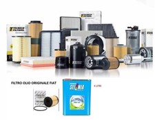 KIT TAGLIANDO 4 FILTRI  + 4 LT OLIO SELENIA GAS ALFA MITO 1.4 88KW 120CV GPL 