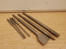 DeWALT DT60331 SDS PLUS SCALPELLI A PUNTA & 25/40 mm PIATTI + 5,5 mm 6 mm 7 mm PUNTE TRAPANO