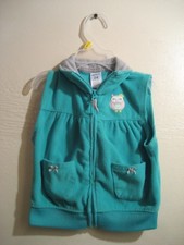 CARTERS top smanicato con cerniera bambina, taglia 24 mesi