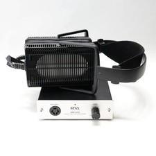 Altoparlante auricolare STAX SRS-3100 SR-L300 + sistema amplificatore SRM-252S AC100V testato funzionante
