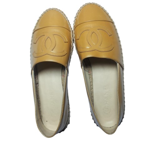 Ballerine chanel logo pelle - ballerine,