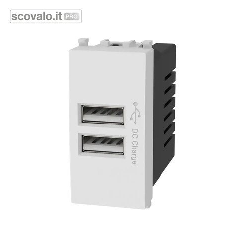 Presa usb doppia - presa, 2.1a