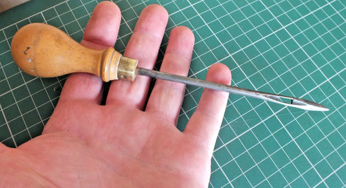 Antique leather makers cobbler - leather,