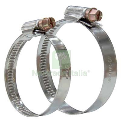 50pz fascetta stringitubo - fascetta,