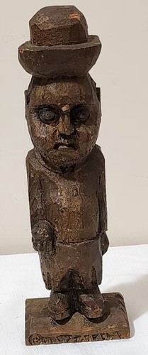 Statua scultura legno - scultura,