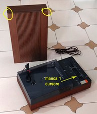 Giradischi LESA SC1904 - funzionante - meccanismo impila 33 giri + cassa