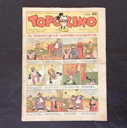 Topolino giornale 104 - giornale,