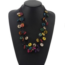  Collana colorata stile Boemia