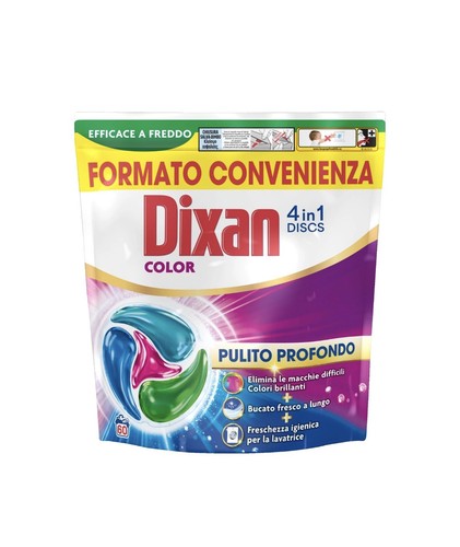 Dixan discs 4in1 color - 4in1,
