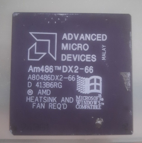 Amd am486 dx2 mhz cpu - am486,