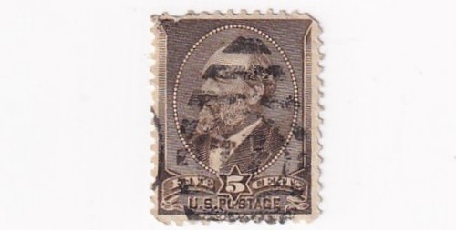 1882 francobollo scott 205 - us,