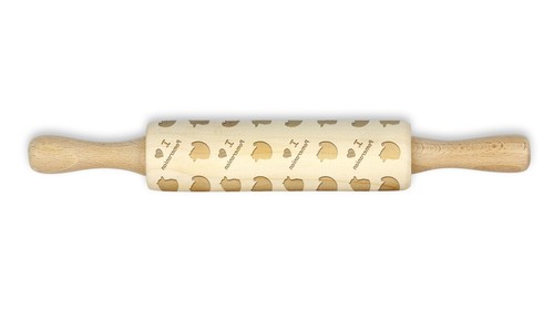 Rullo pomerania con testa - rullo, di