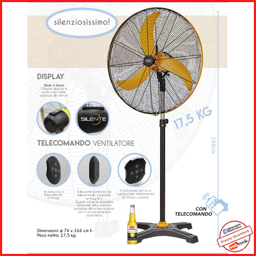 Ventilatore piantana silente - ventilatore,