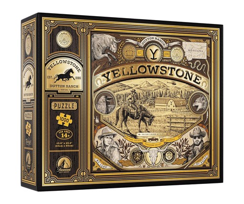 Puzzle jigsaw yellowstone - puzzle,
