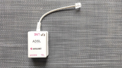 Filtro adsl rj11 intellinet - filtro,