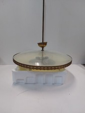 Lampadario Ovale Con Bordo In