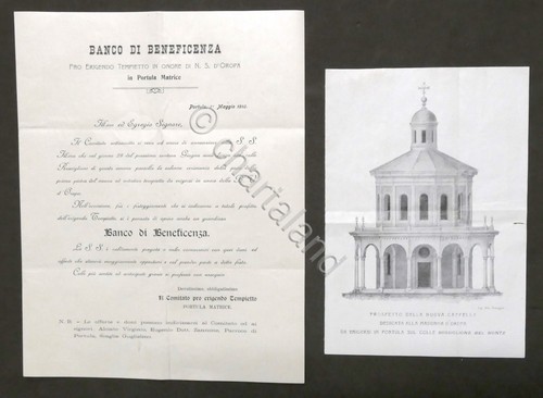 Banco beneficenza tempietto - di,