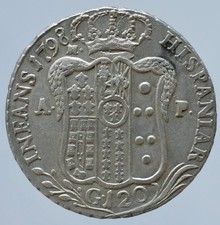 Piastra 120 Grana 1798