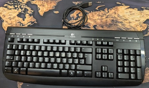 Tastiera usb cablata logitech - usb,