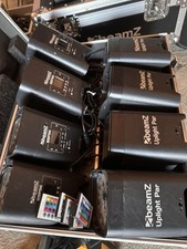 KIT COMPLETO BeamZ BBP96 Uplight PAR – 8 FARI LED