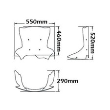 Cupolino Isotta trasparente