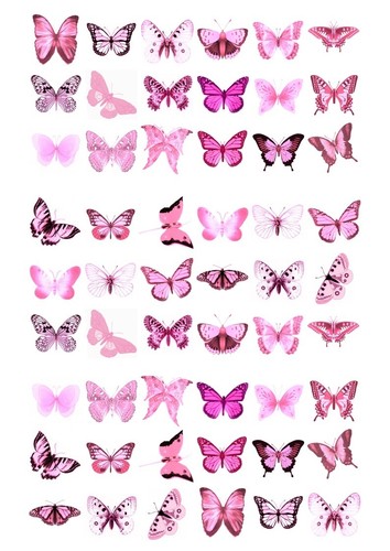 54x bellissima carta wafer - 54x,