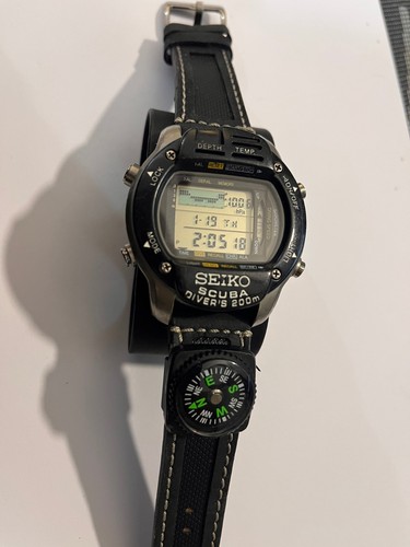Seiko m796 5a10 scuba - seiko,
