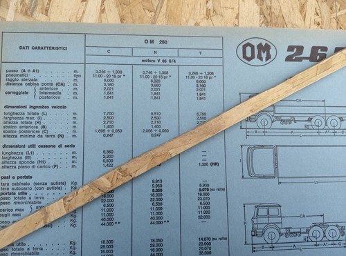 Depliant autocarro om260 2 - depliant,