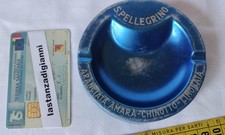 Portacenere SAN PELLEGRINO Metallo Posacenere Gadget Bar