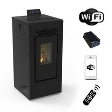 Stufa a pellet wifi Courmayeur