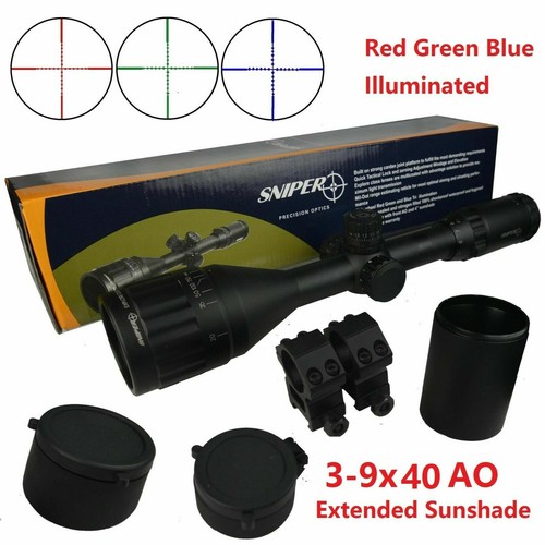 Sniper 9x40 scope rgb - sniper, 3-9x40