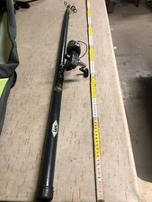 Mulinello Daiwa 130RL montato su canna telescopica Lerc
