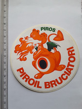 ADESIVO STICKER - PIROIL BRUCIATORI - PIROS