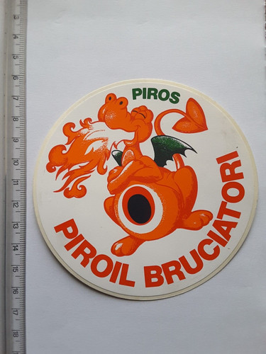 Adesivo sticker piroil - adesivo,