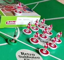 LW Subbuteo anni 90 ref 148 Monaco. Calcio balilla retrò, squadra di calcio. 
