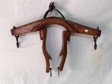 Antico giogo legno fatto - antico,