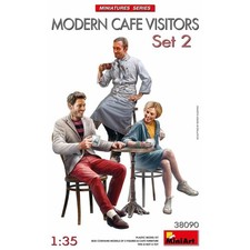 Modern Cafe Visitors Set